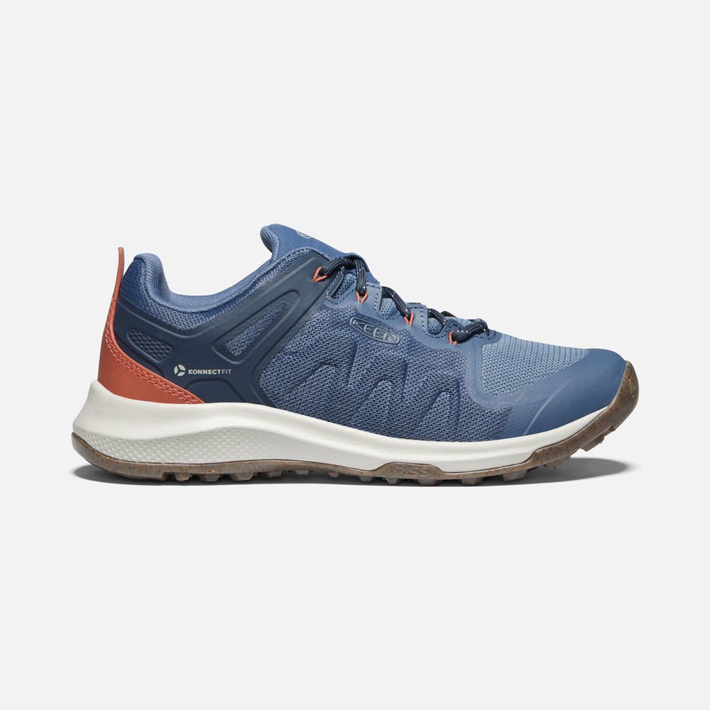 Keen Sneakers Dames Blauw - Explore Vent - 02546-TIAH